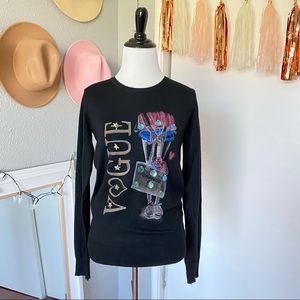 VINIZBENA “vogue” design sweater